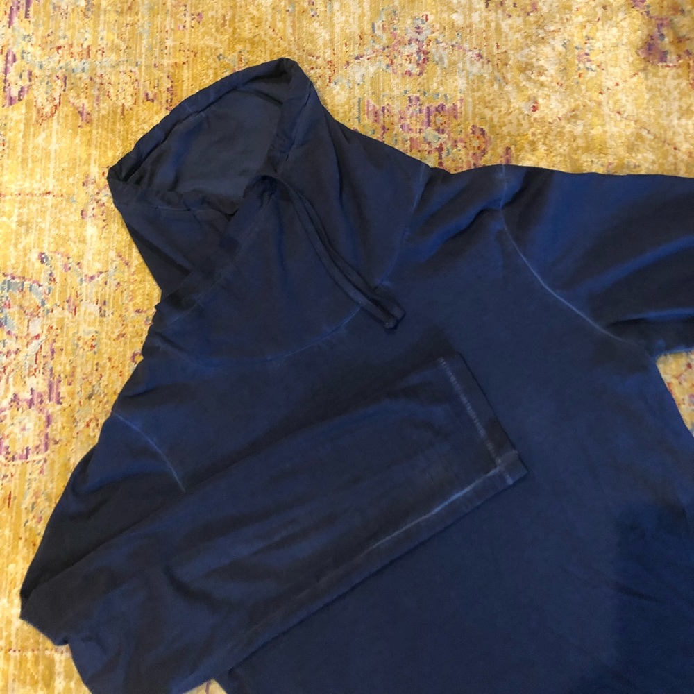 Modern navy turtleneck